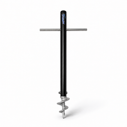 HammerHead HH3 Beach Anchor with one-piece aluminum shaft, oversized auger and stainless steel handle