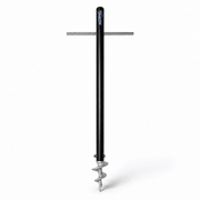 HammerHead HH5 Surf Anchor with one-piece aluminum shaft, oversized auger and stainless steel handle
