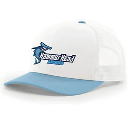 White/Columbia Blue - HammerHead Richardson 112 Snap-Back Cap